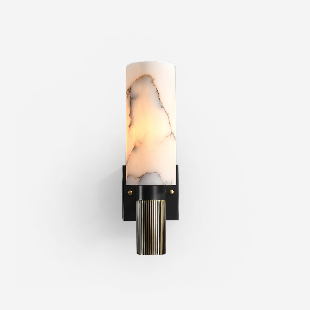Torrenmere Alabaster Wall Light-Moonnatur