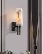 Torrenmere Alabaster Wall Light-Moonnatur