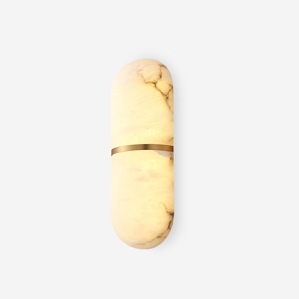 Mardeneth Alabaster Wall Light-Moonnatur
