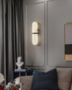 Mardeneth Alabaster Wall Light-Moonnatur