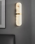 Mardeneth Alabaster Wall Light-Moonnatur