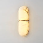 Mardeneth Alabaster Wall Light-Moonnatur