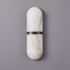 Mardeneth Alabaster Wall Light-Moonnatur