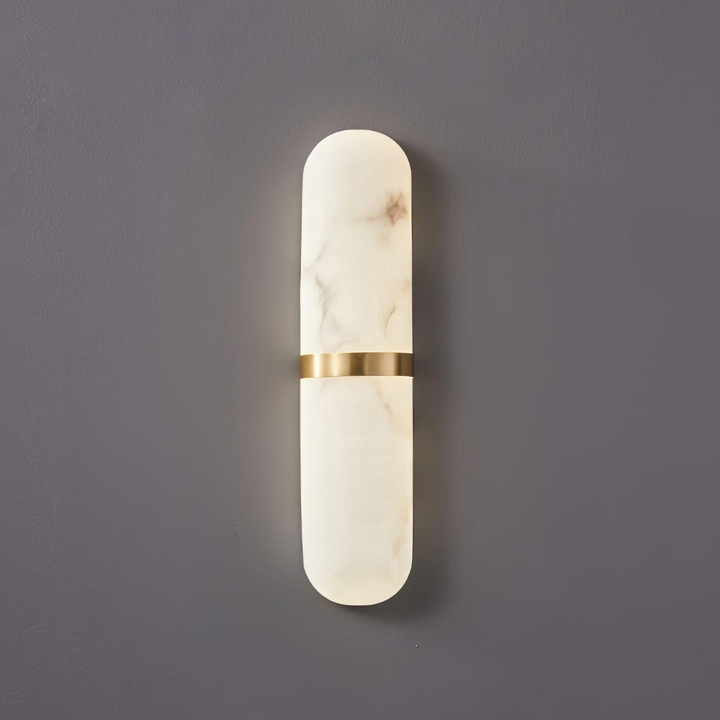 Mardeneth Alabaster Wall Light-Moonnatur