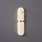 Mardeneth Alabaster Wall Light-Moonnatur