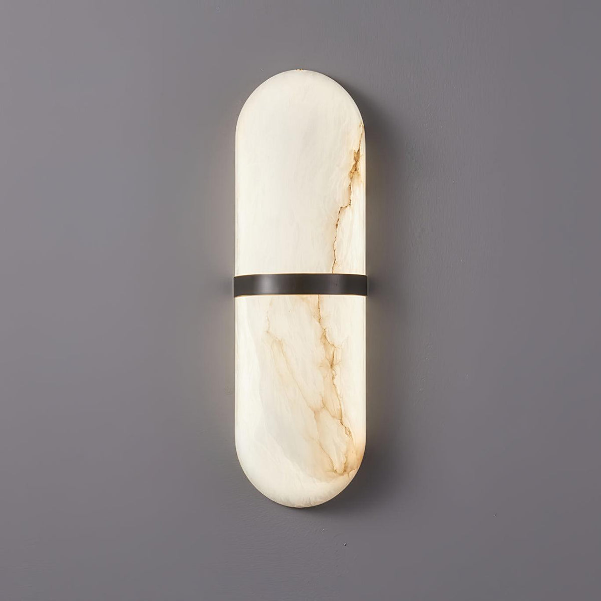 Mardeneth Alabaster Wall Light-Moonnatur