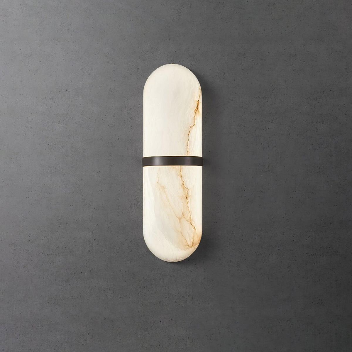 Mardeneth Alabaster Wall Light-Moonnatur