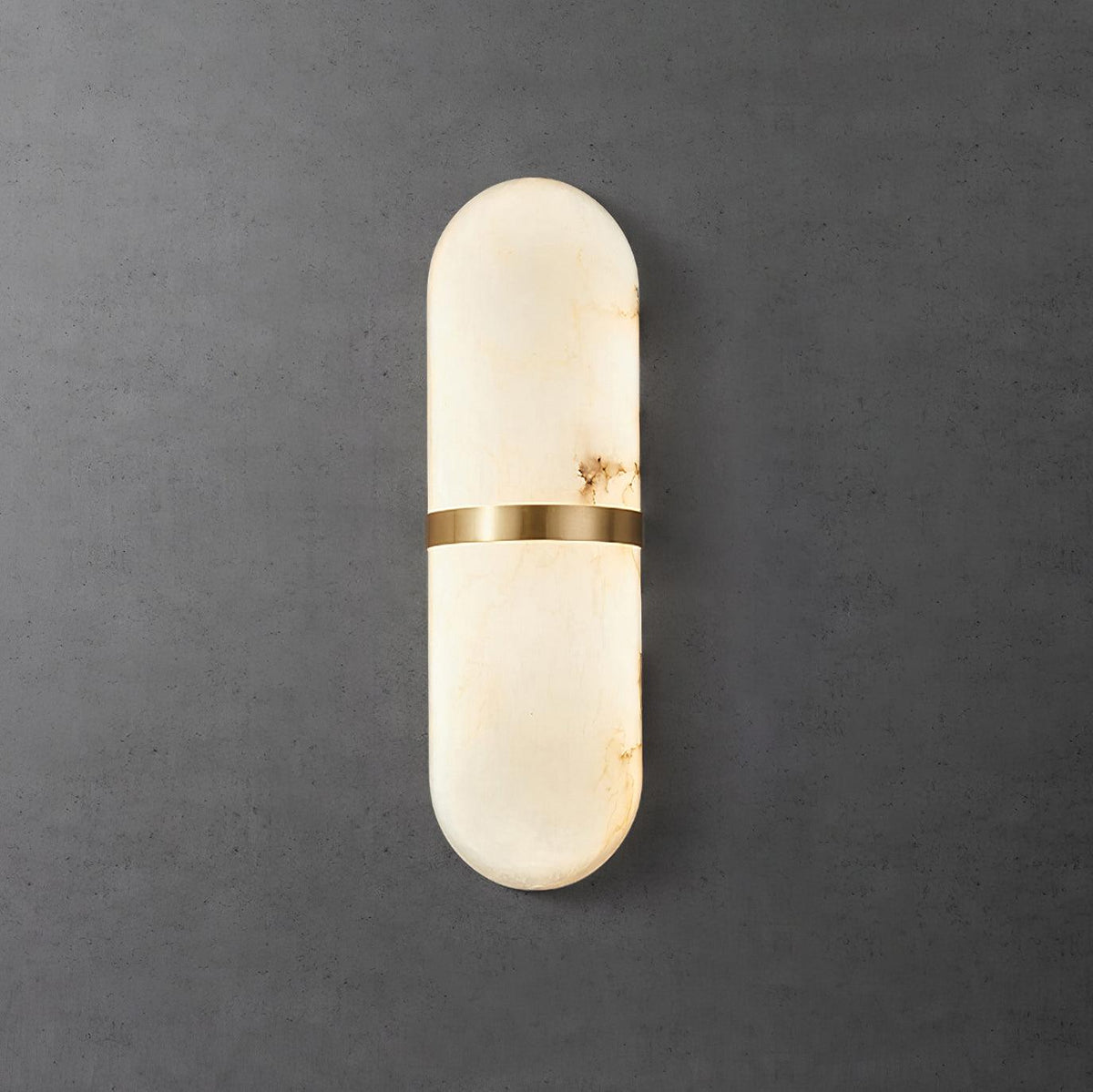 Mardeneth Alabaster Wall Light-Moonnatur