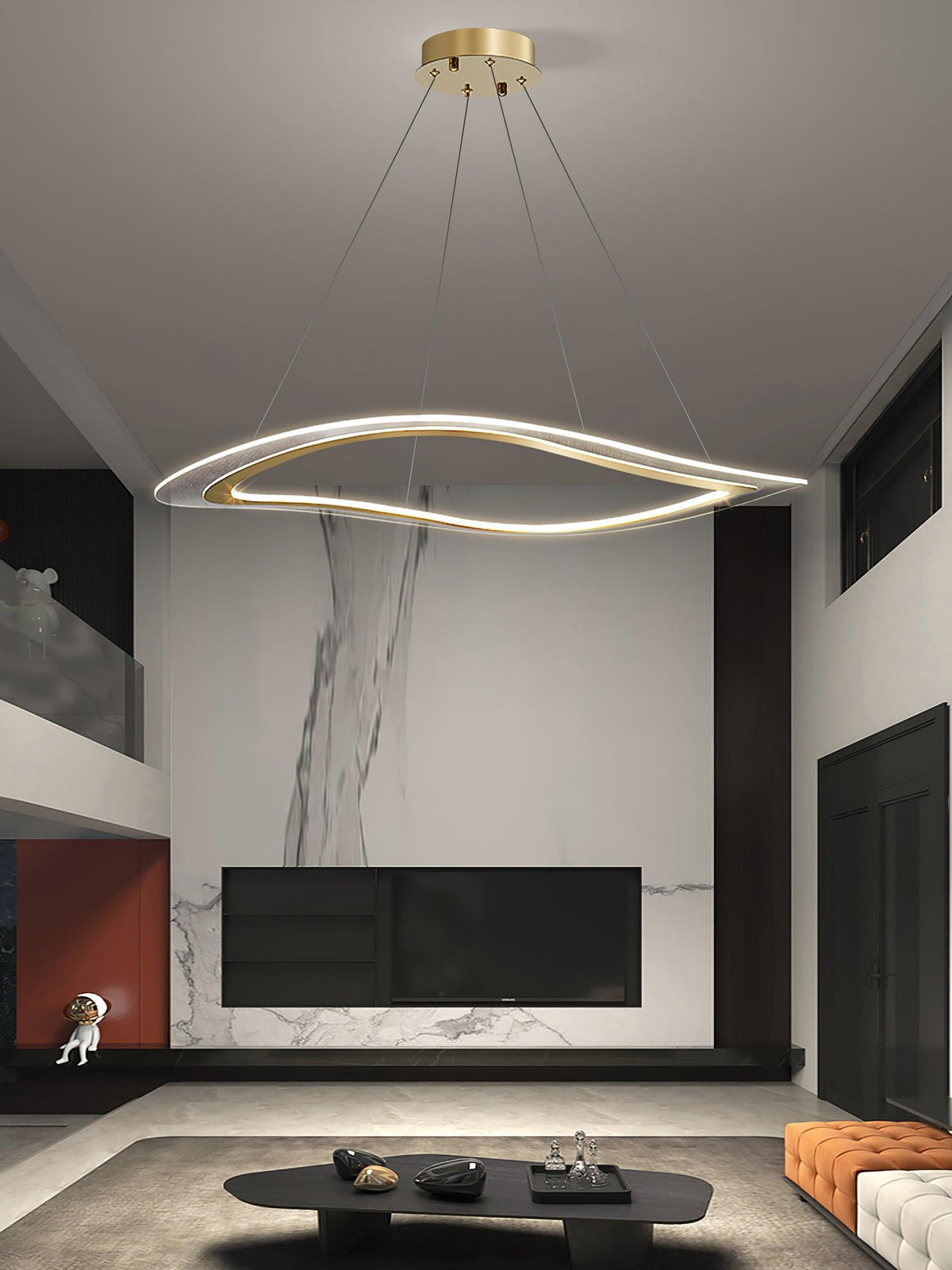 Wyrenora Iron Chandelier-Moonnatur