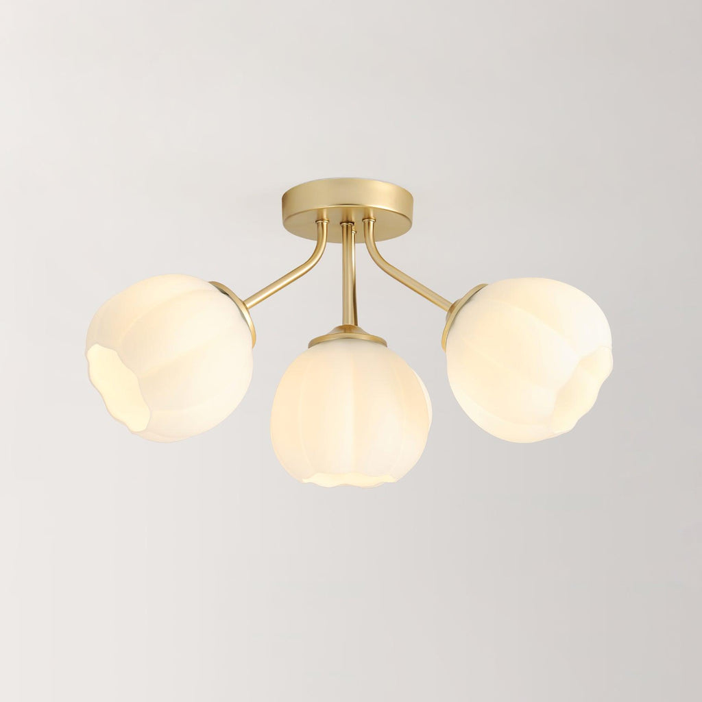 Denellyn Glass Ceiling Light-Moonnatur