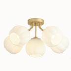 Denellyn Glass Ceiling Light-Moonnatur