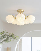 Denellyn Glass Ceiling Light-Moonnatur
