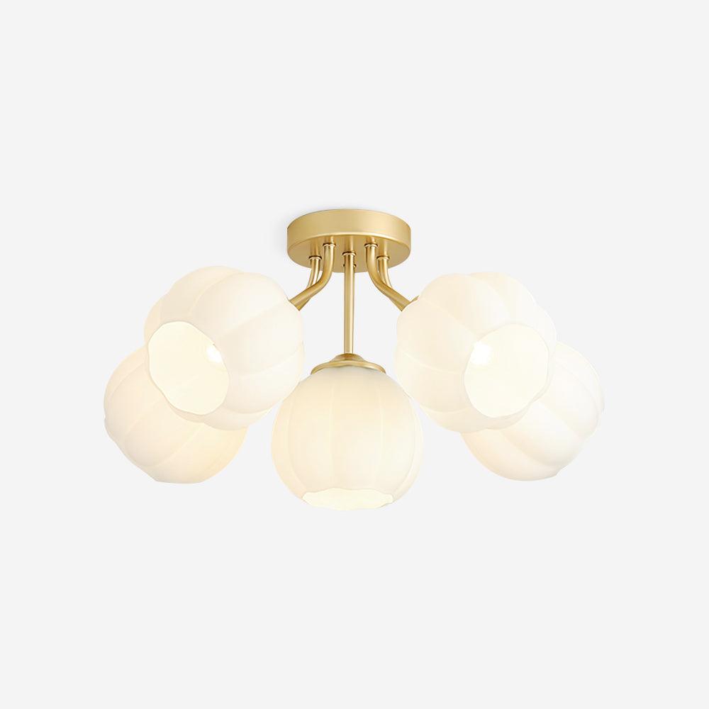 Denellyn Glass Ceiling Light-Moonnatur