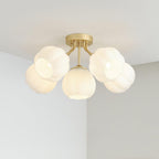 Denellyn Glass Ceiling Light-Moonnatur