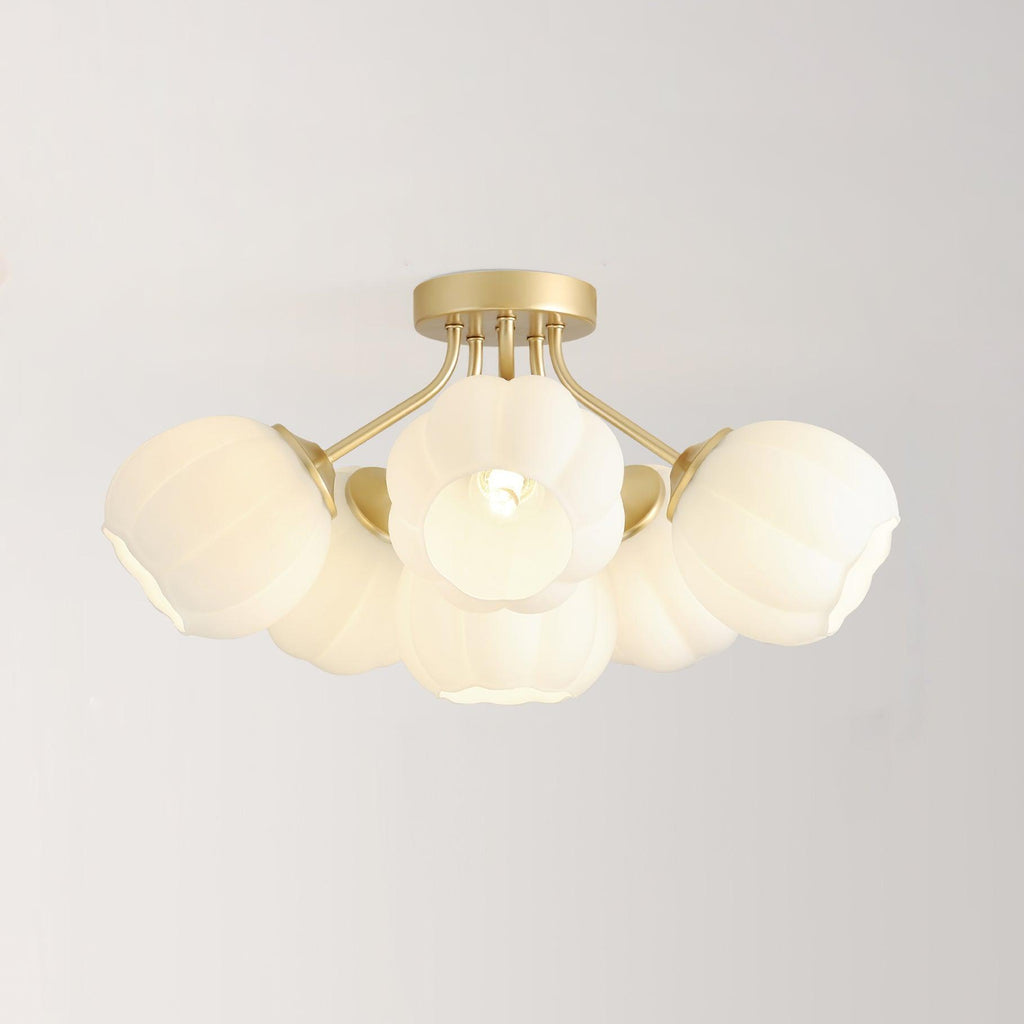 Denellyn Glass Ceiling Light-Moonnatur