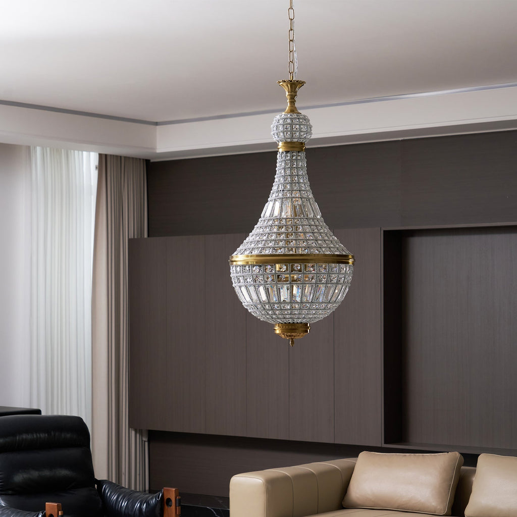 Fenrenevia Crystal Chandelier-Moonnatur