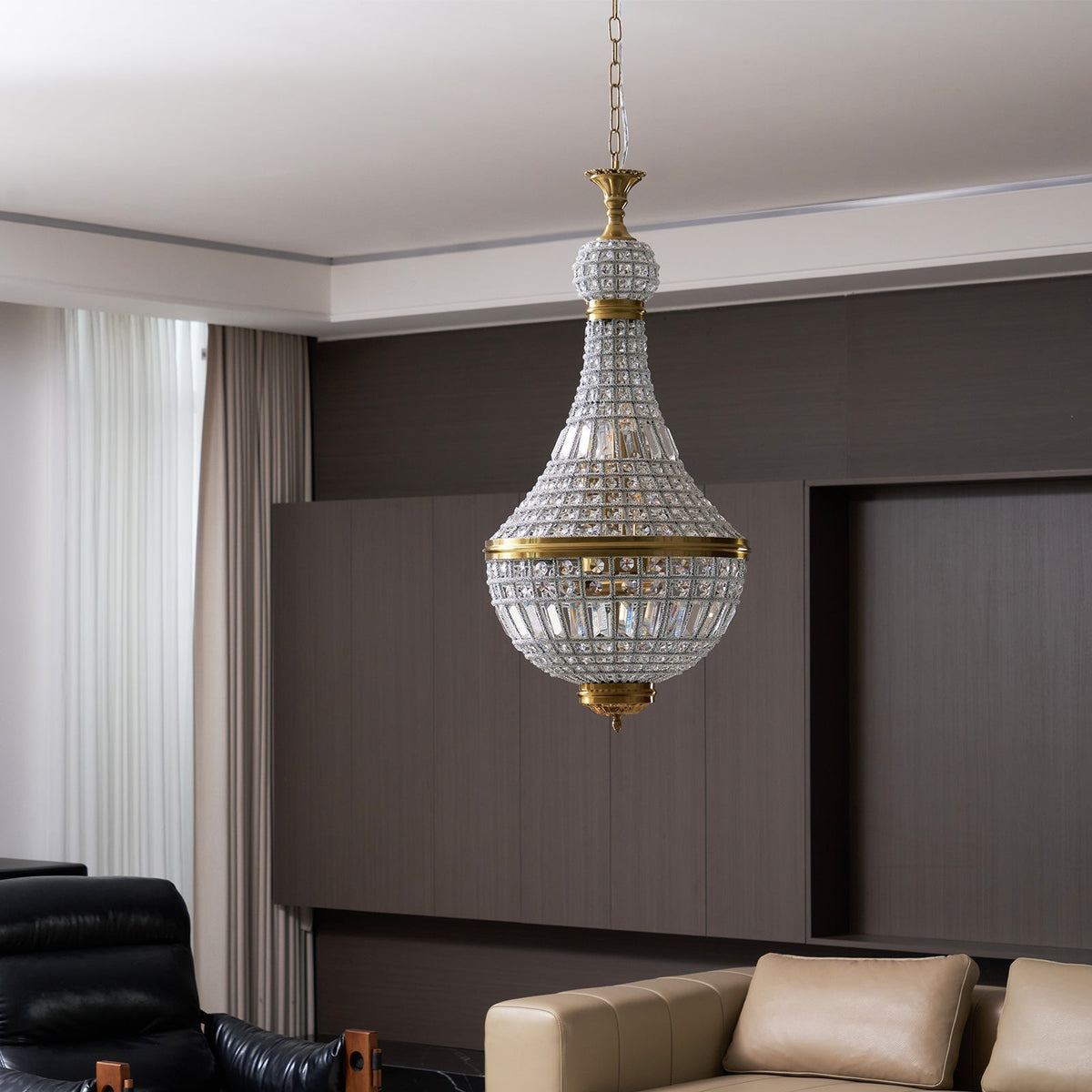 Fenrenevia Crystal Chandelier-Moonnatur