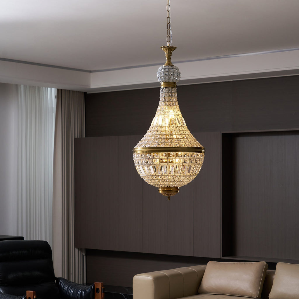 Fenrenevia Crystal Chandelier-Moonnatur