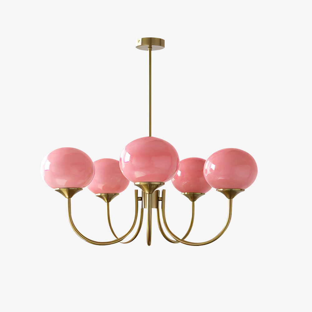 Myrenia Glass Chandelier-Moonnatur
