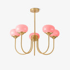 Myrenia Glass Chandelier-Moonnatur