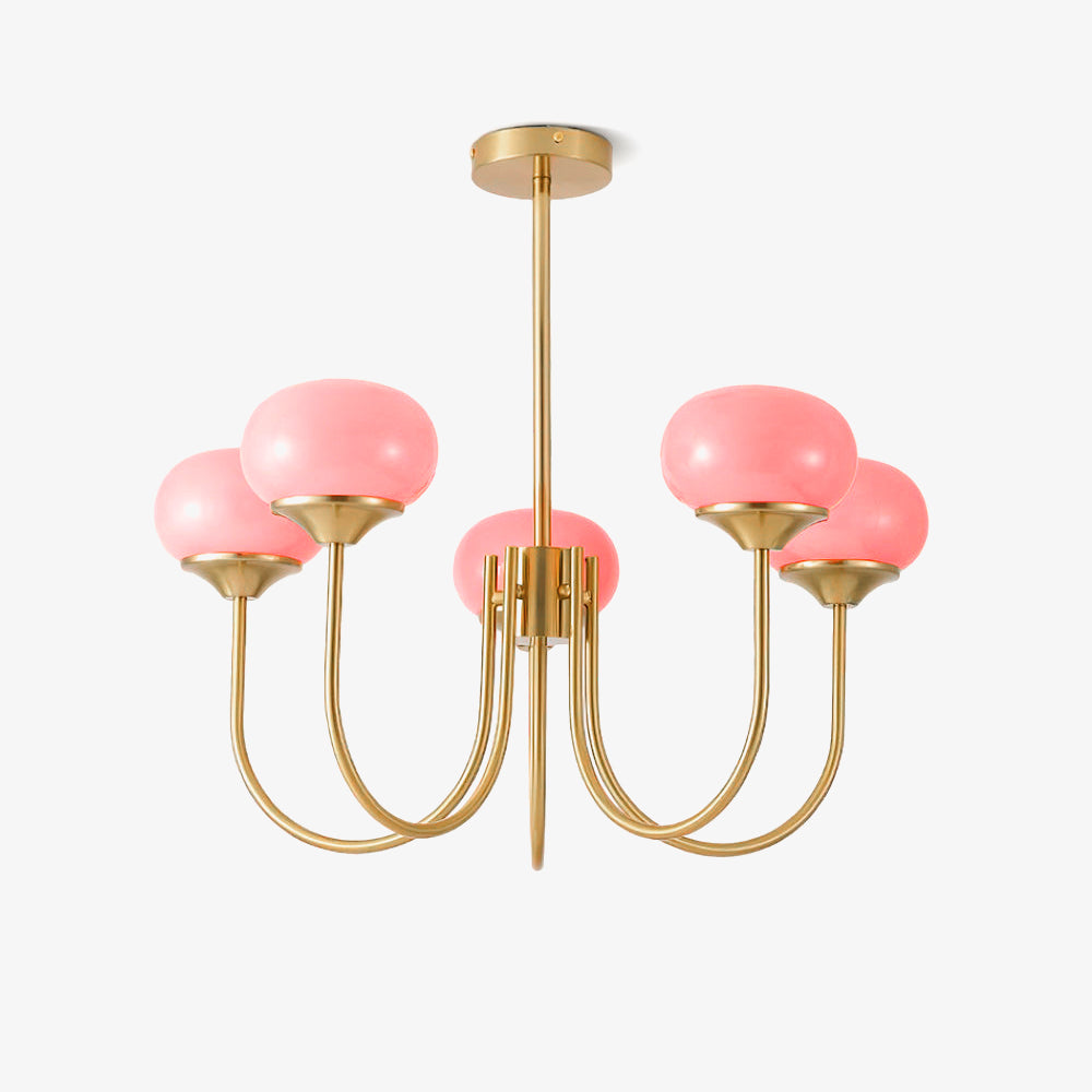 Myrenia Glass Chandelier-Moonnatur