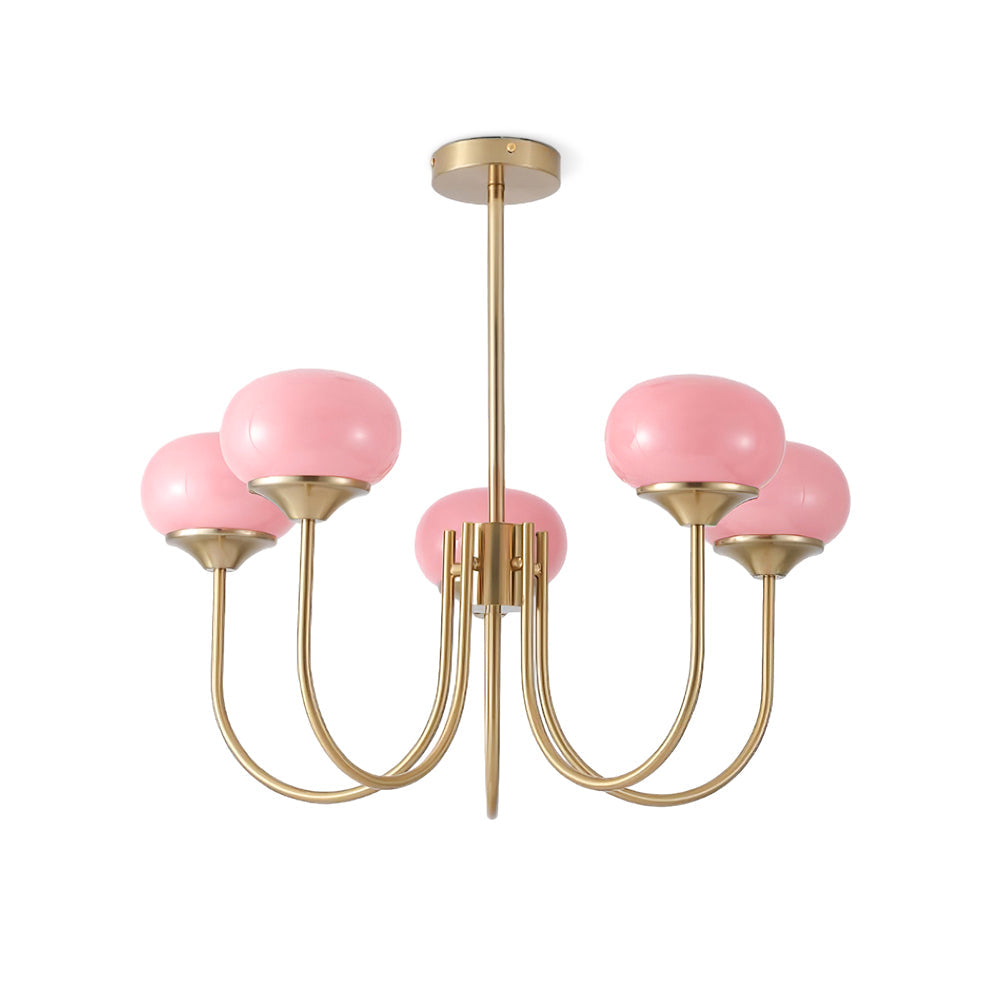 Myrenia Glass Chandelier-Moonnatur