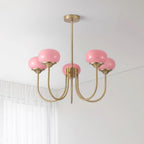 Myrenia Glass Chandelier-Moonnatur