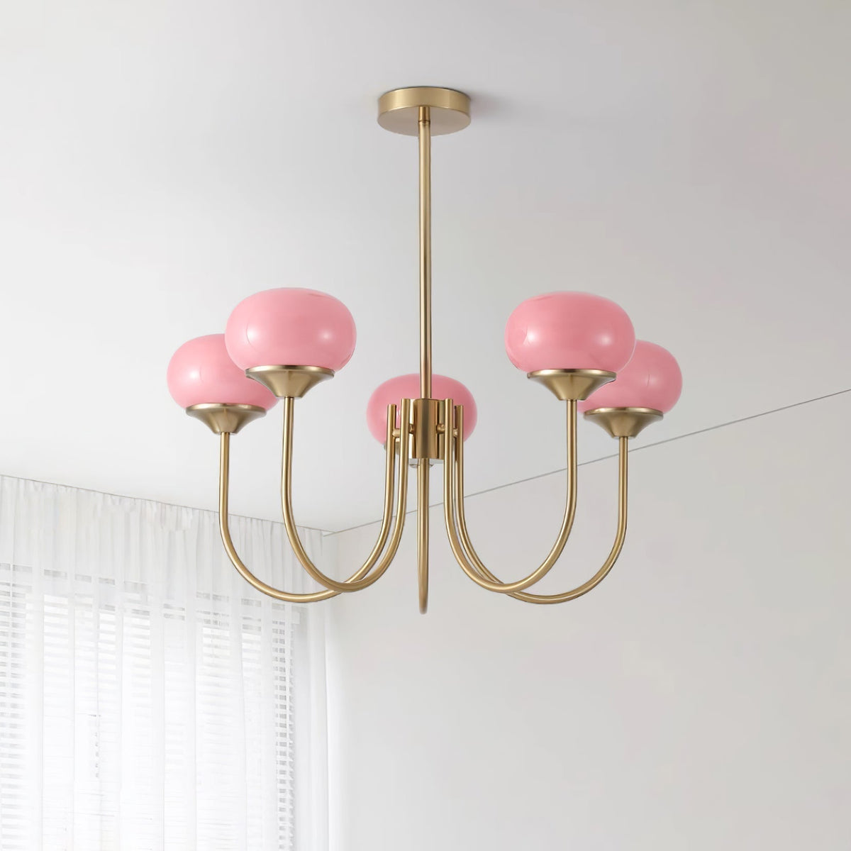 Myrenia Glass Chandelier-Moonnatur