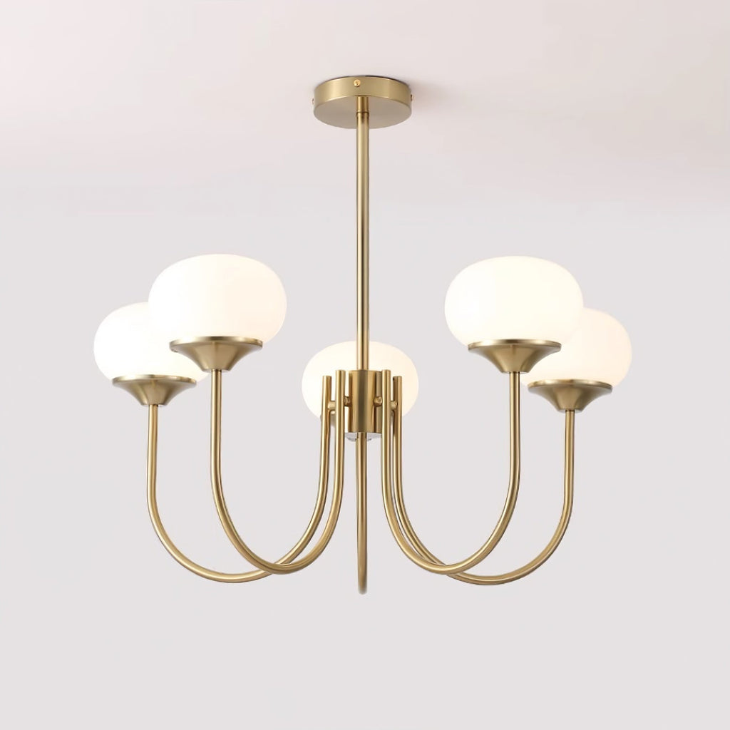 Myrenia Glass Chandelier-Moonnatur