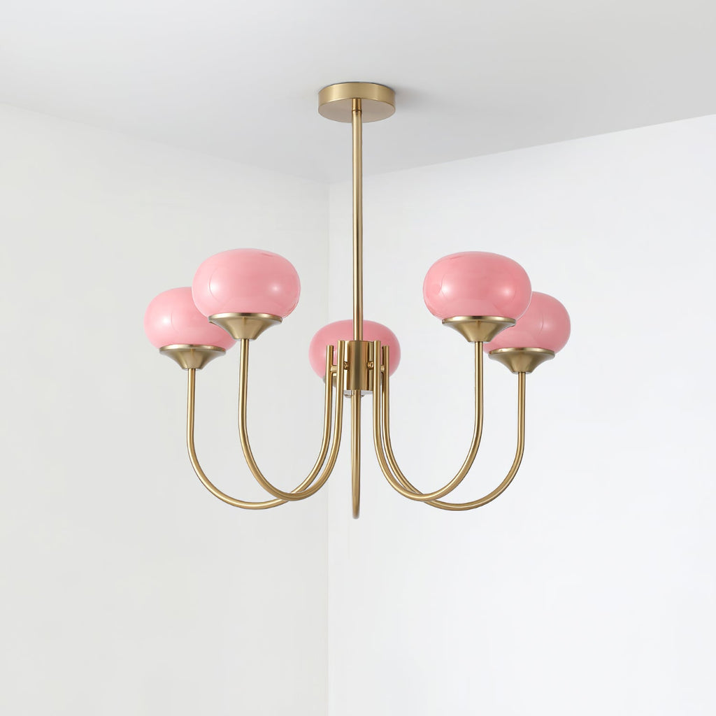 Myrenia Glass Chandelier-Moonnatur
