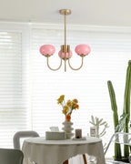 Myrenia Glass Chandelier-Moonnatur