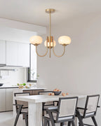 Myrenia Glass Chandelier-Moonnatur