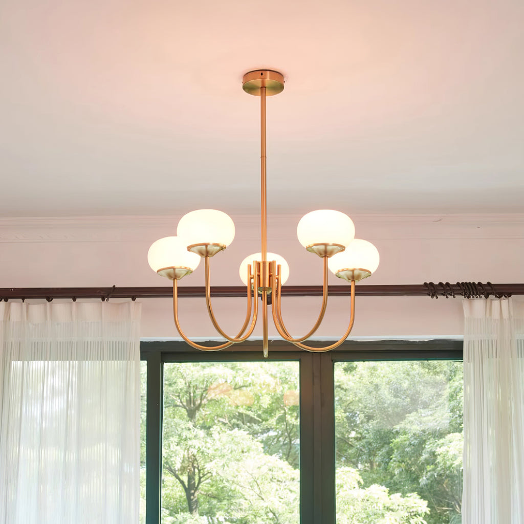 Myrenia Glass Chandelier-Moonnatur