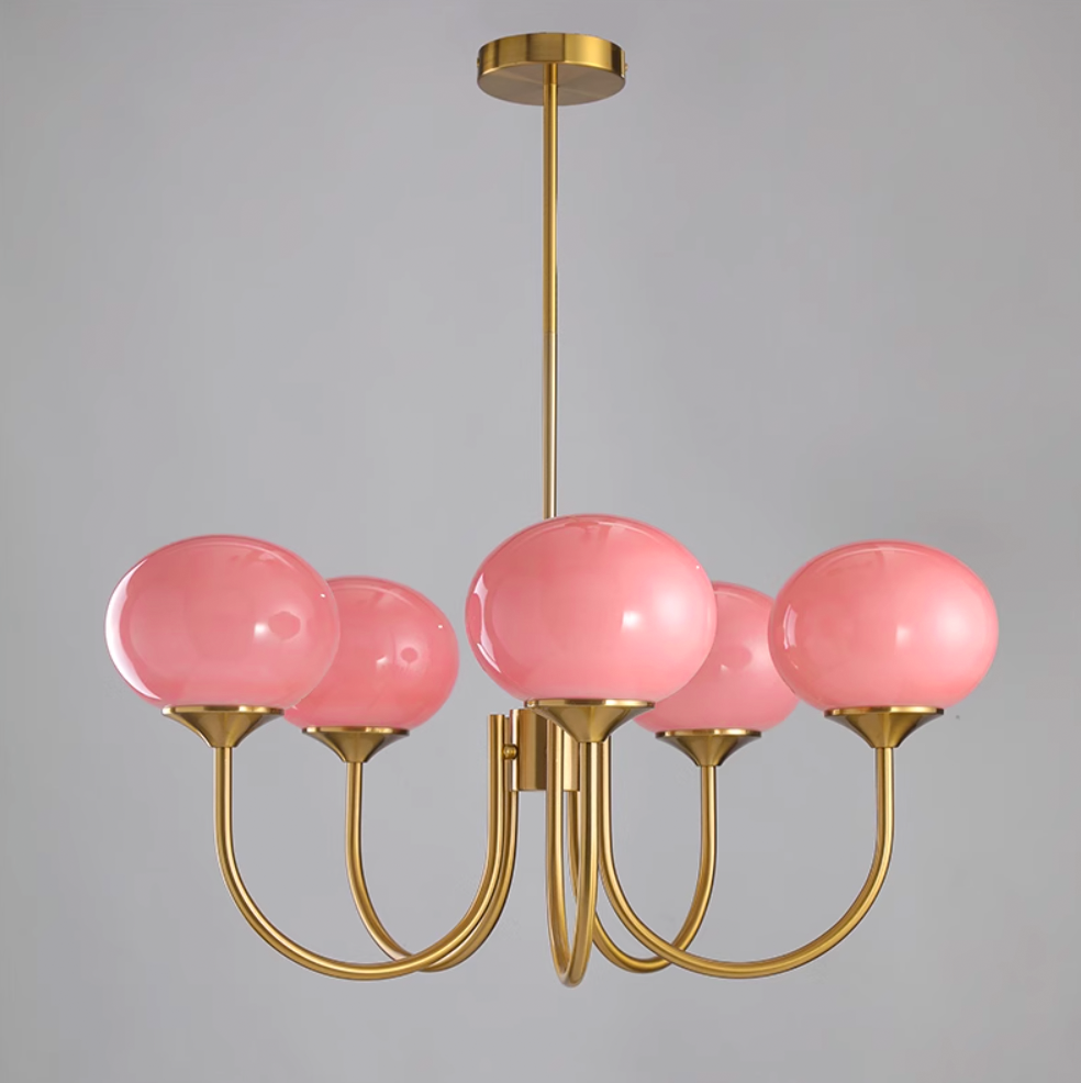 Myrenia Glass Chandelier-Moonnatur