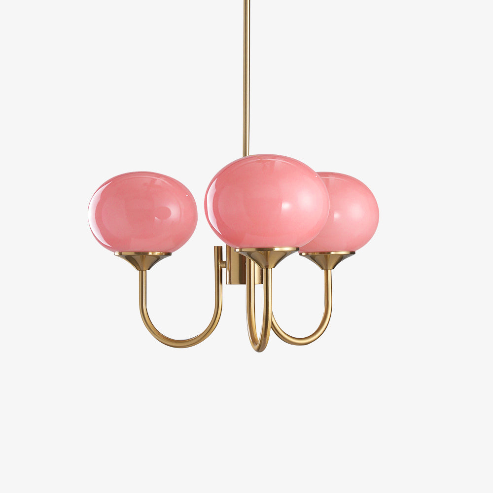Myrenia Glass Chandelier-Moonnatur