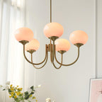 Myrenia Glass Chandelier-Moonnatur