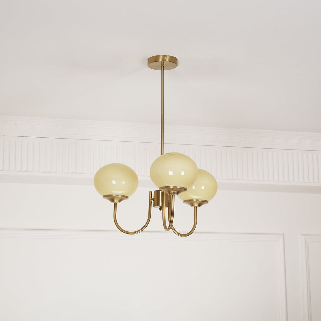 Myrenia Glass Chandelier-Moonnatur