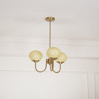Myrenia Glass Chandelier-Moonnatur