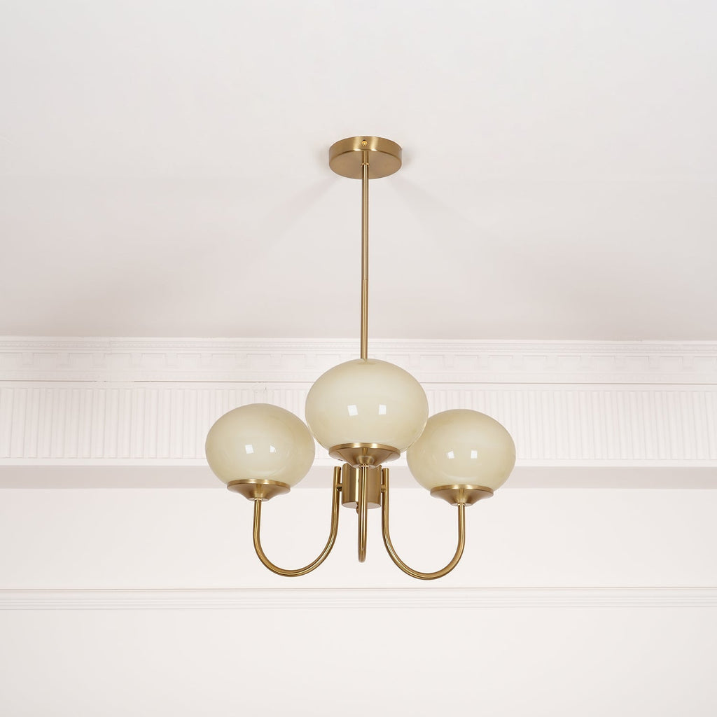 Myrenia Glass Chandelier-Moonnatur