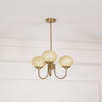 Myrenia Glass Chandelier-Moonnatur