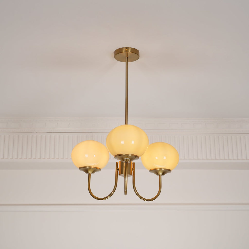 Myrenia Glass Chandelier-Moonnatur