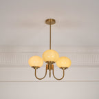 Myrenia Glass Chandelier-Moonnatur