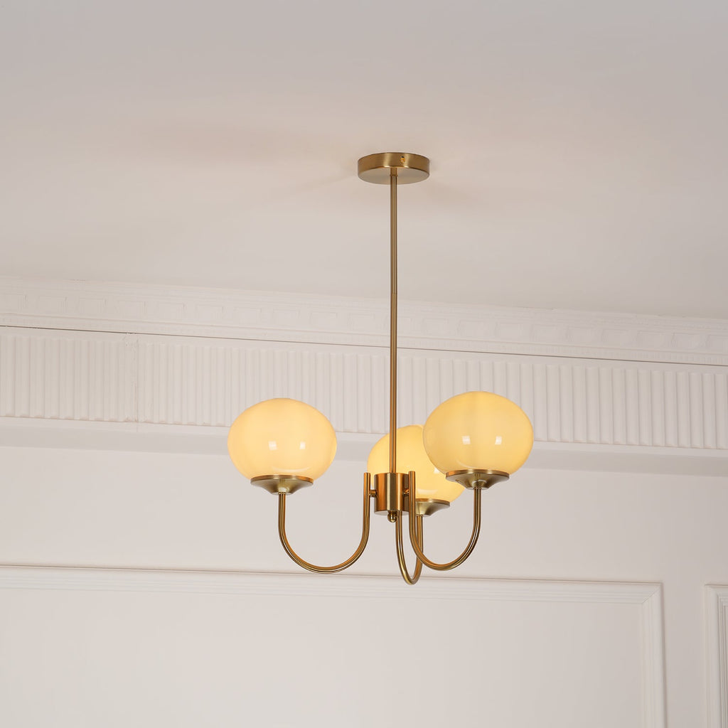 Myrenia Glass Chandelier-Moonnatur