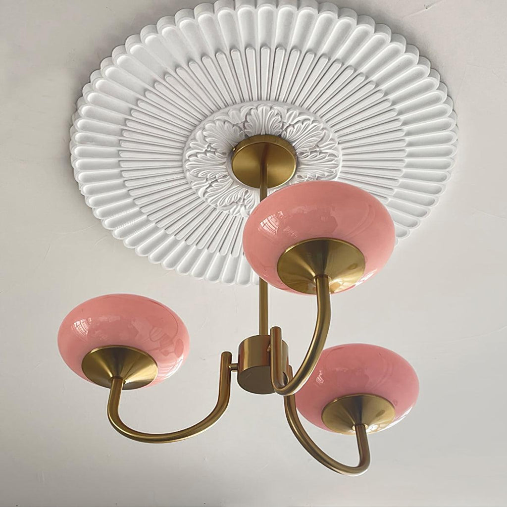 Myrenia Glass Chandelier-Moonnatur