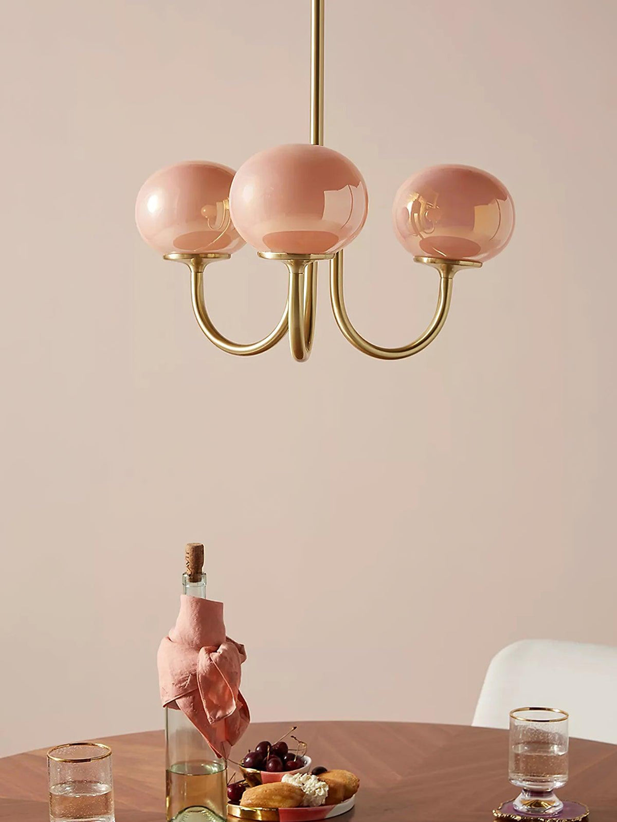 Myrenia Glass Chandelier-Moonnatur