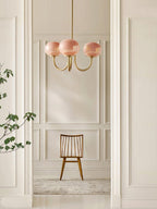 Myrenia Glass Chandelier-Moonnatur