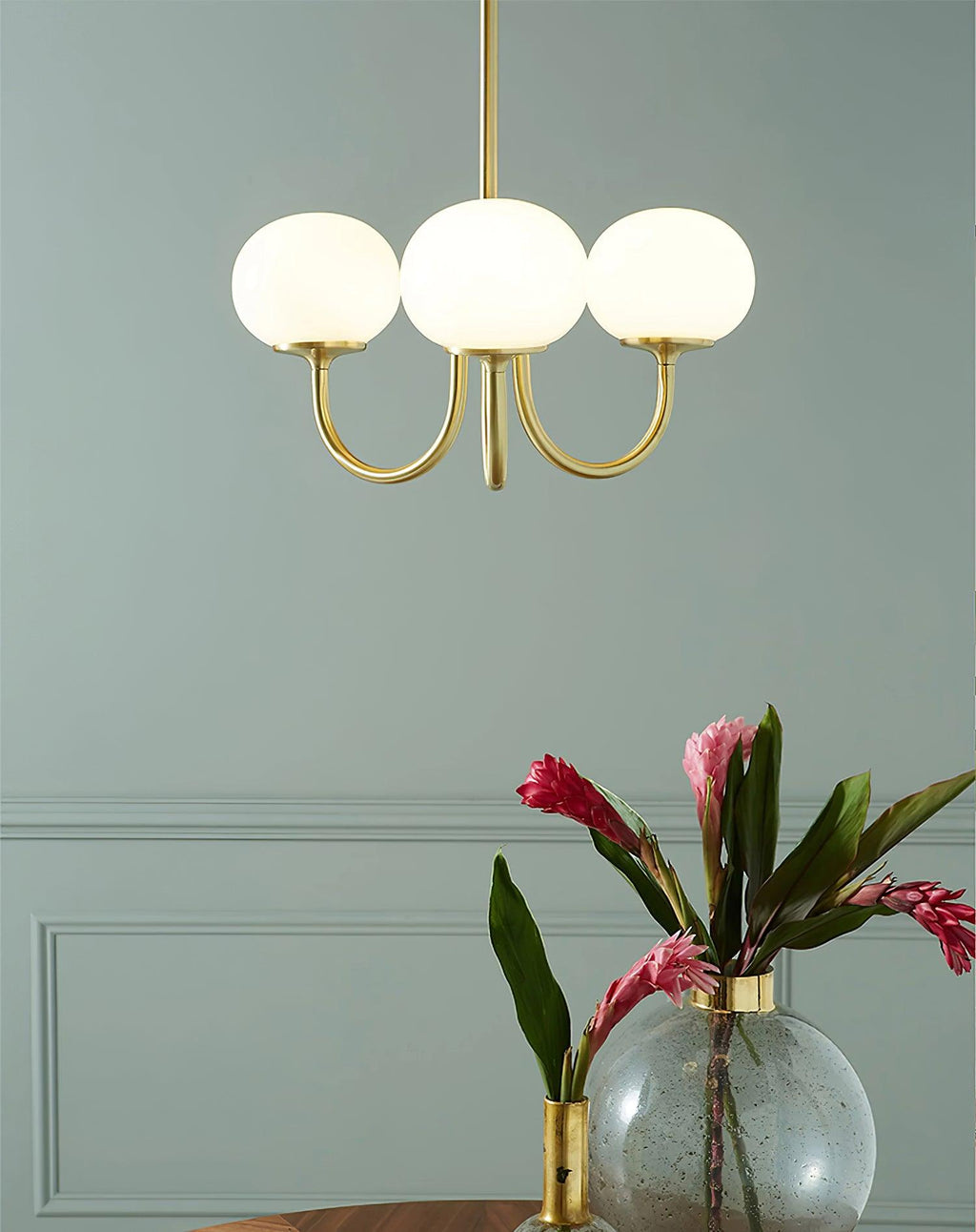 Myrenia Glass Chandelier-Moonnatur