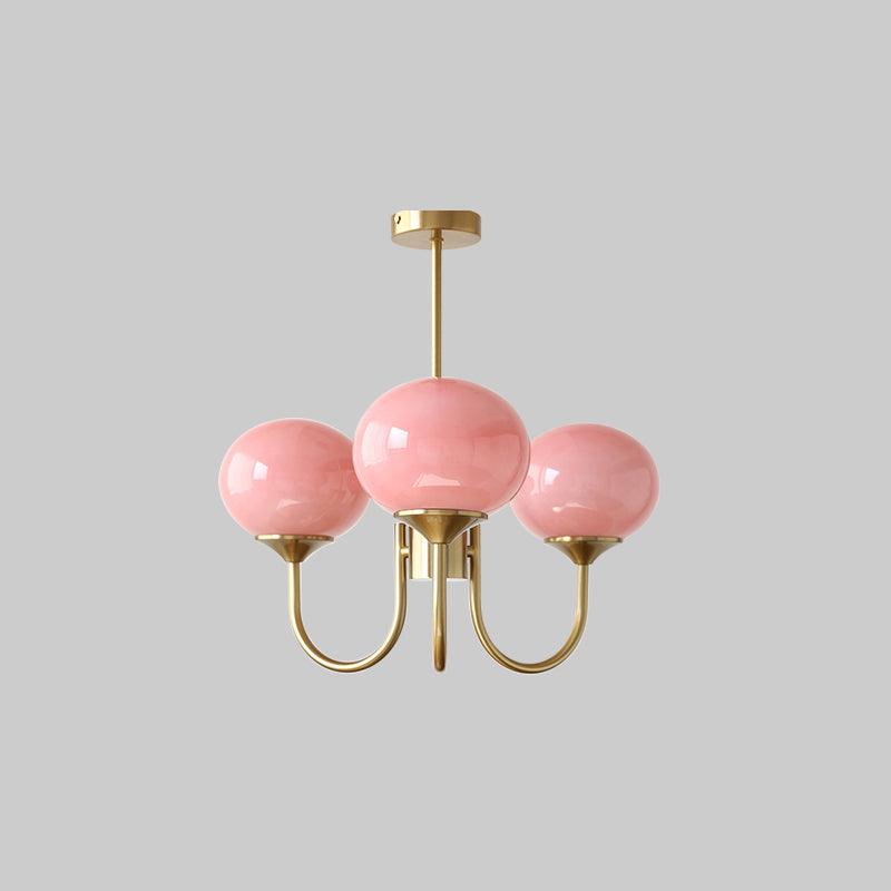 Myrenia Glass Chandelier-Moonnatur