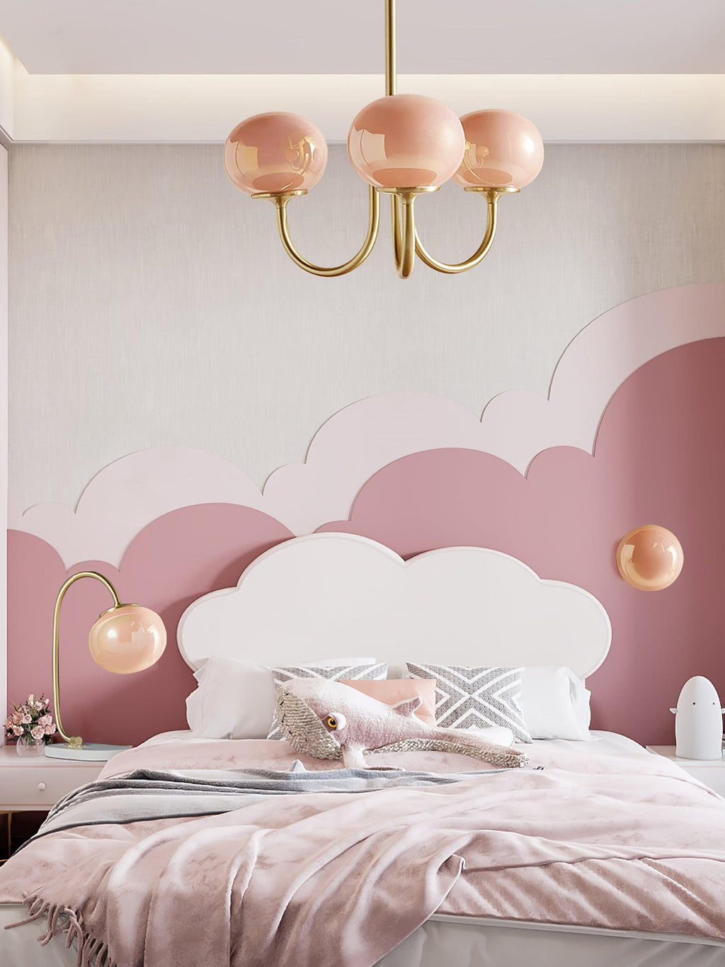 Myrenia Glass Chandelier-Moonnatur
