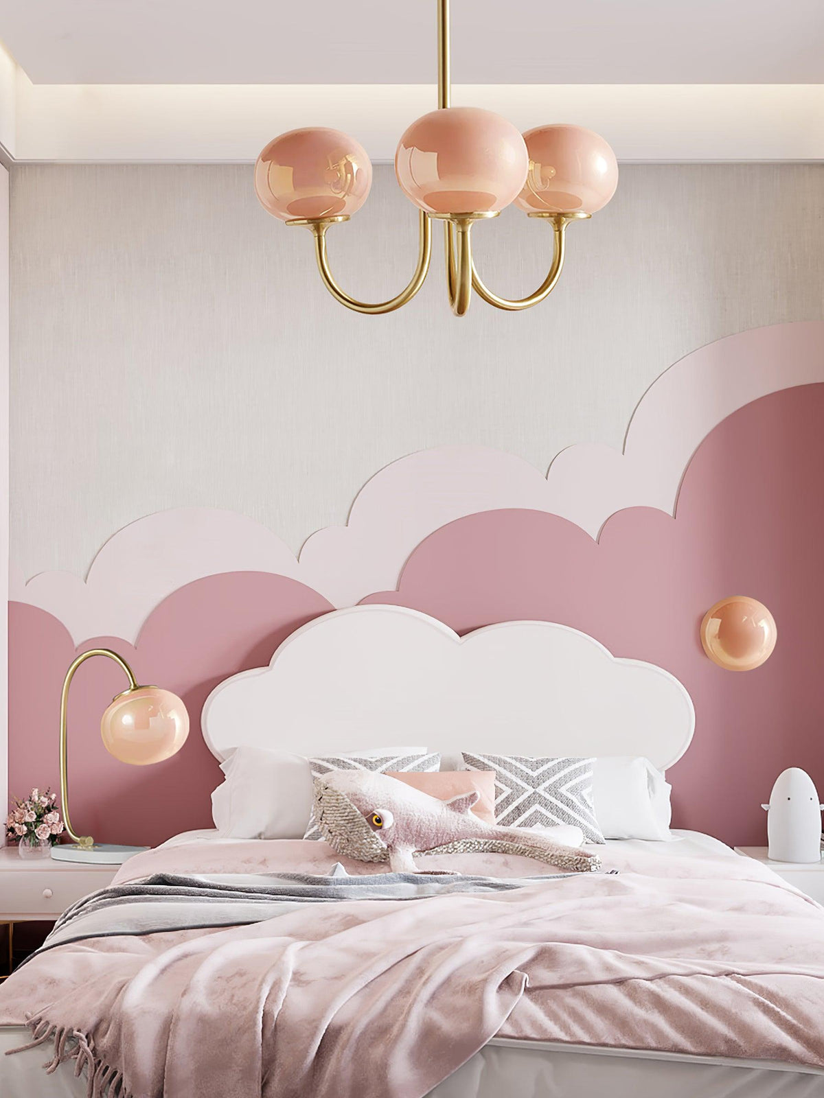 Myrenia Glass Chandelier-Moonnatur